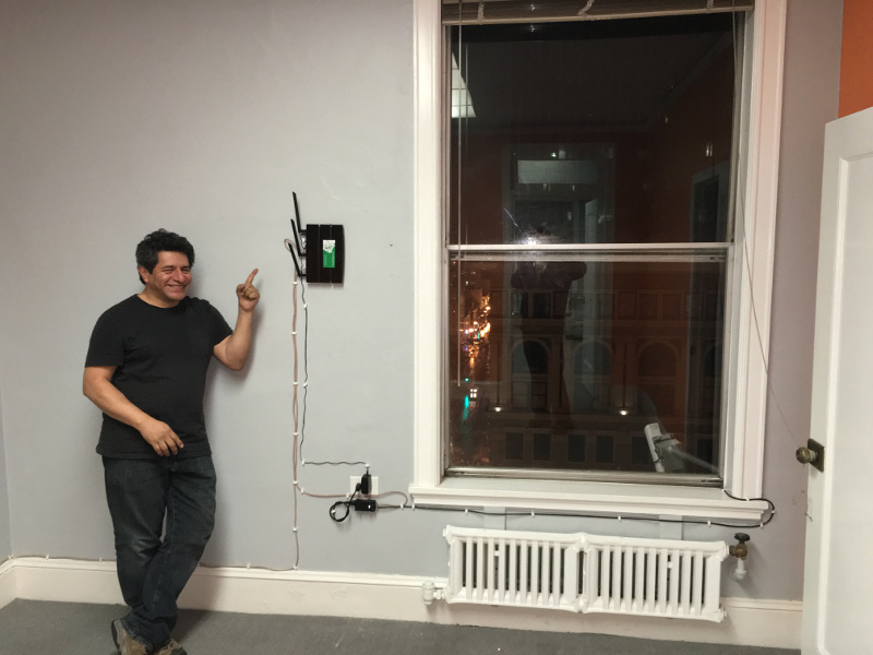 Showing off work